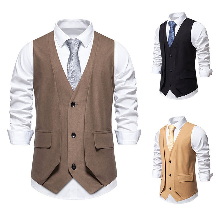 Elegant vests for men with a modern design and practical pockets Lune London