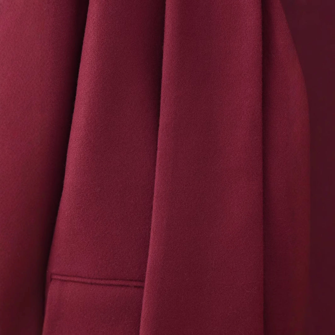 Elegant blazer jacket for women with chic scarf Lune London