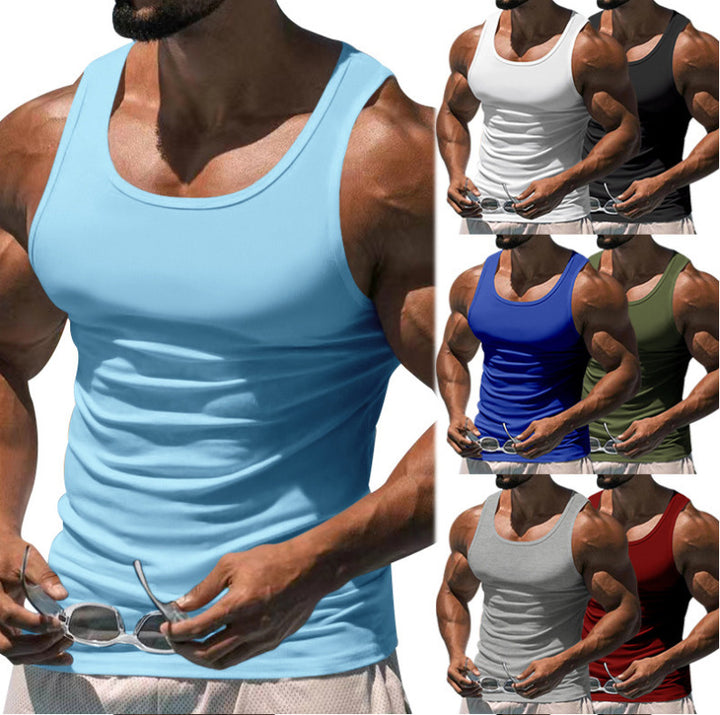 Men's Breathable Fitted Sports Tank Top Lune London