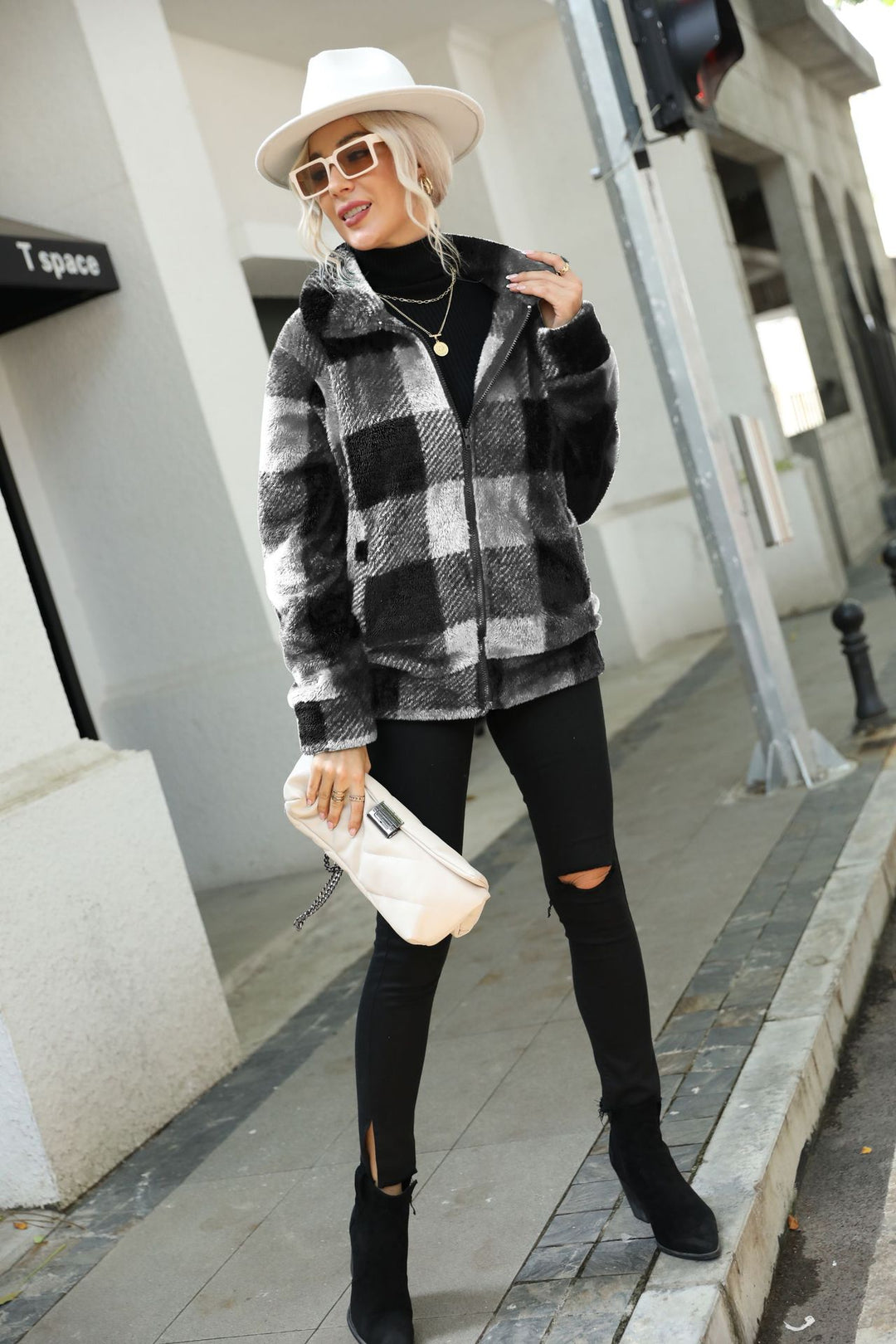 Ladies Soft Flannel Jacket Lune London