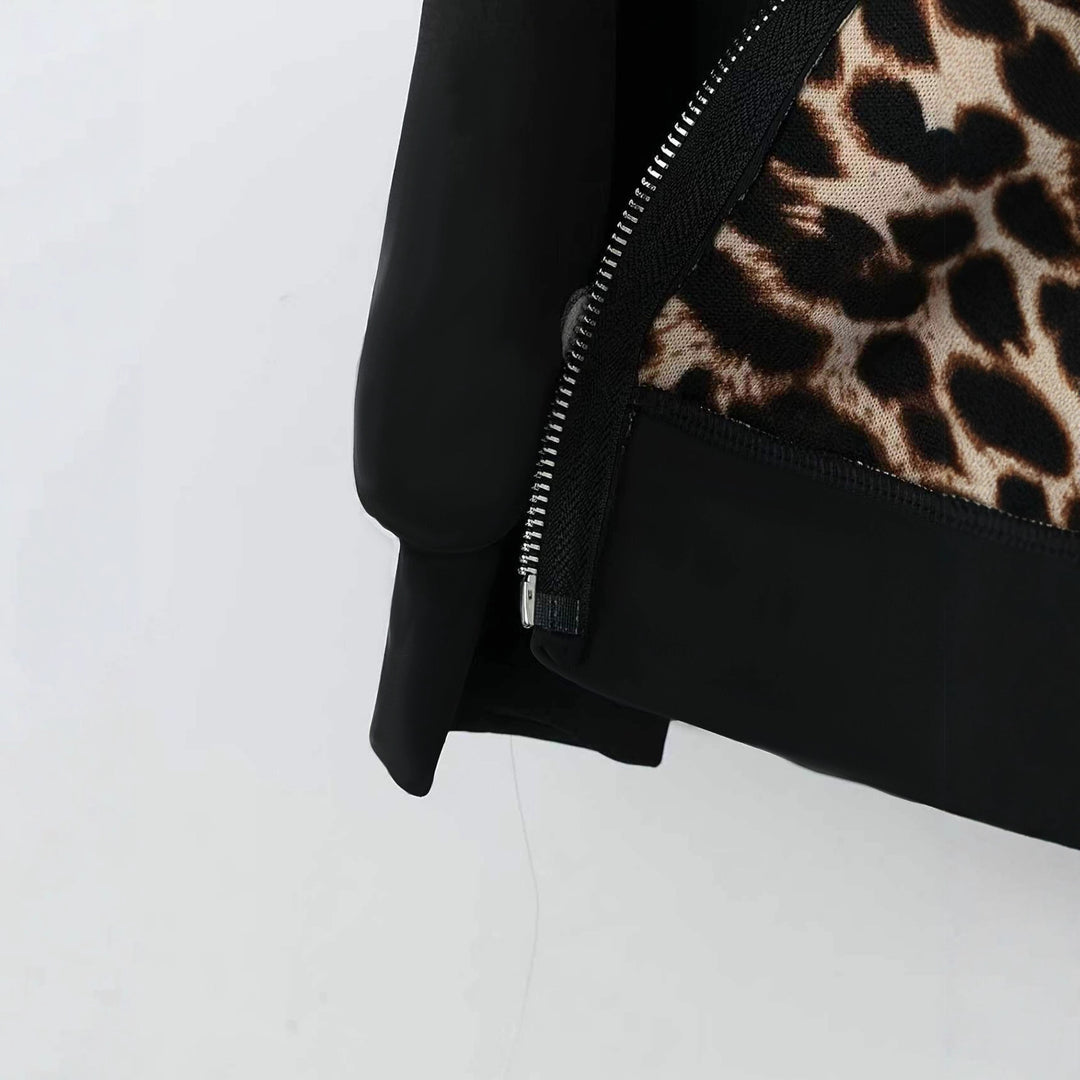 Veste en fleece confortable pour femmes avec doublure en animal Chic & Stil