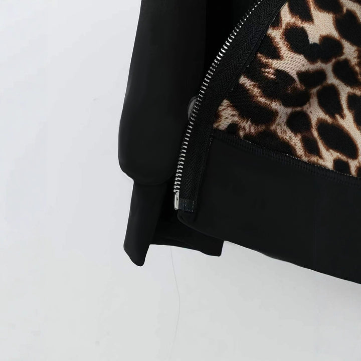 Veste en fleece confortable pour femmes avec doublure en animal Chic & Stil