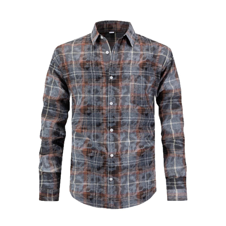 Lune London plaid flannel shirt for men