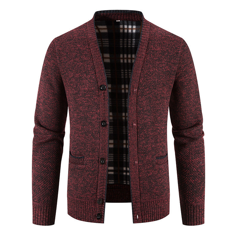 Men's knit jacket with modern design and classic fit Lune London