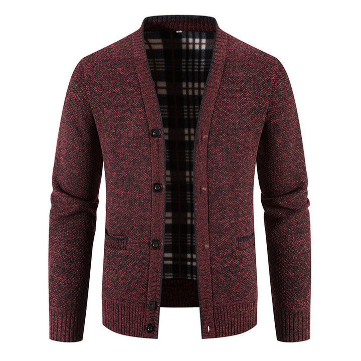 Men's knit jacket with modern design and classic fit Lune London