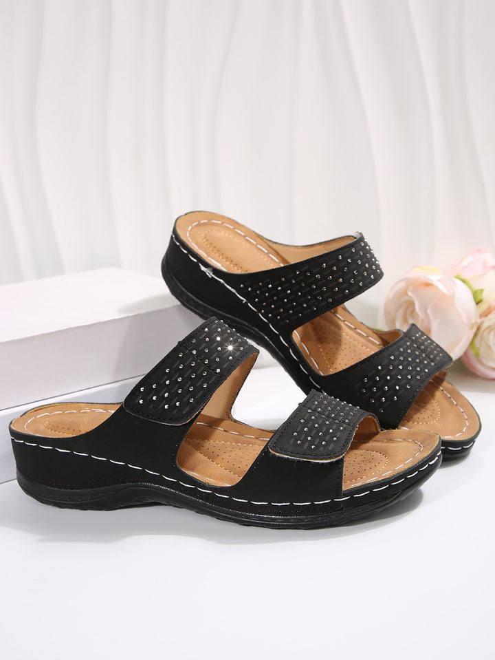 Ladies Stylish Lune London Soft Foam Slide Sandals