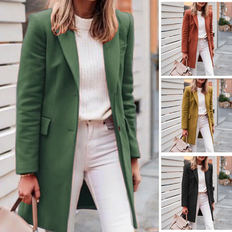 Elegant and comfortable wool coat for women Lune London