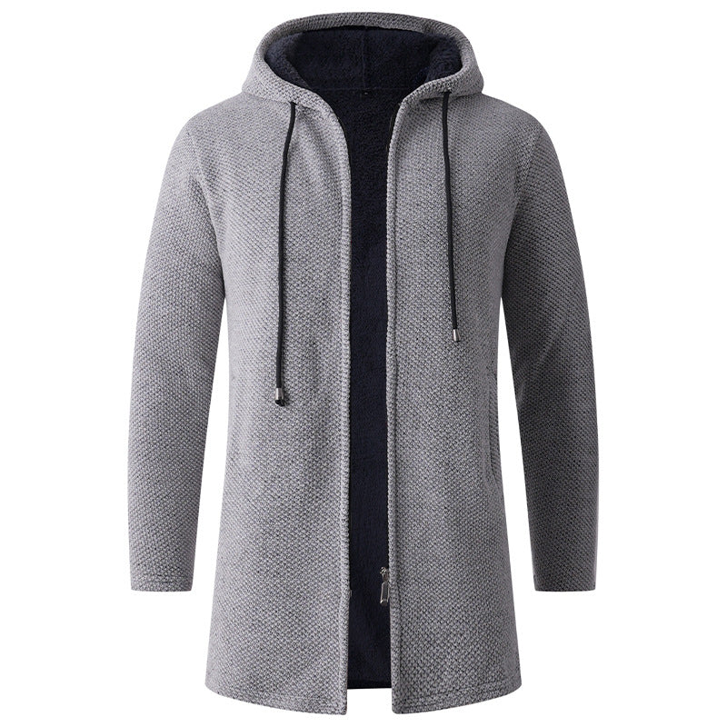 Casual hoodie jacket for men with soft lining Lune London