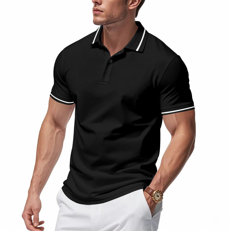 Sporty cotton polo for women with a modern cut and contrasting details Lune London