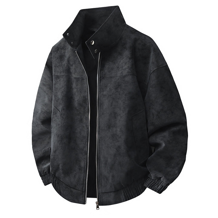 Men's transitional jacket with high collar and revitalizing lining Lune London