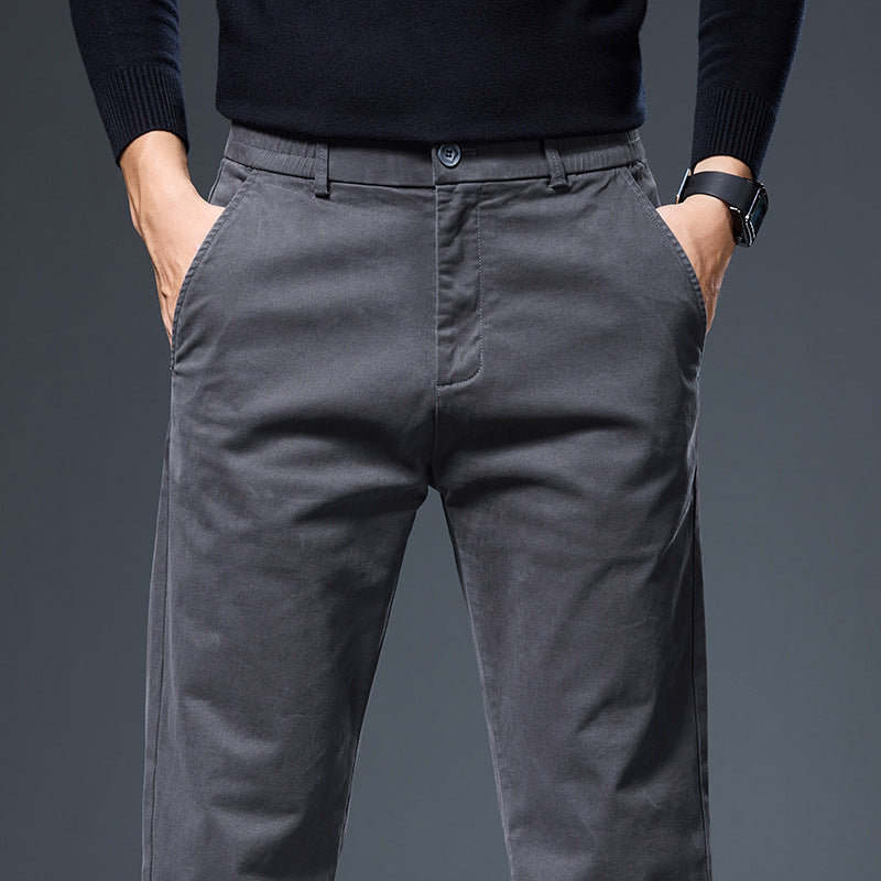 Chinos for men with a practical fit and an elastic waistband Lune London