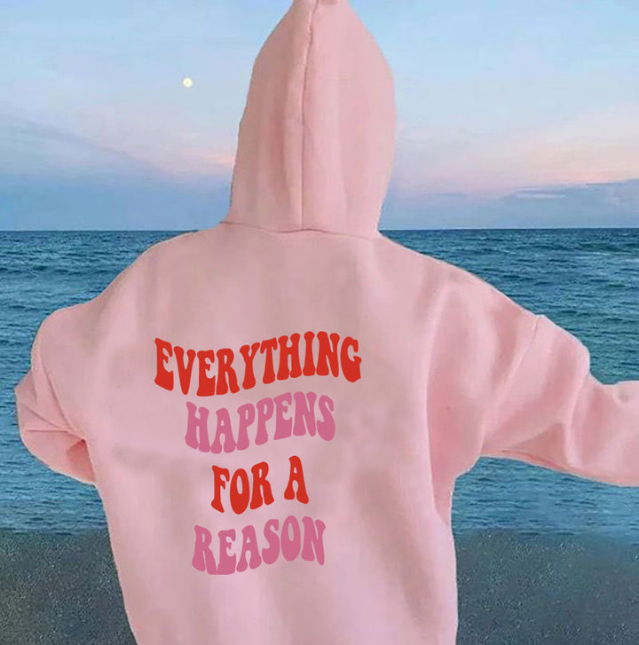 Women’s hoodie with a unique motivational slogan and a comfortable fit Chic & Stil