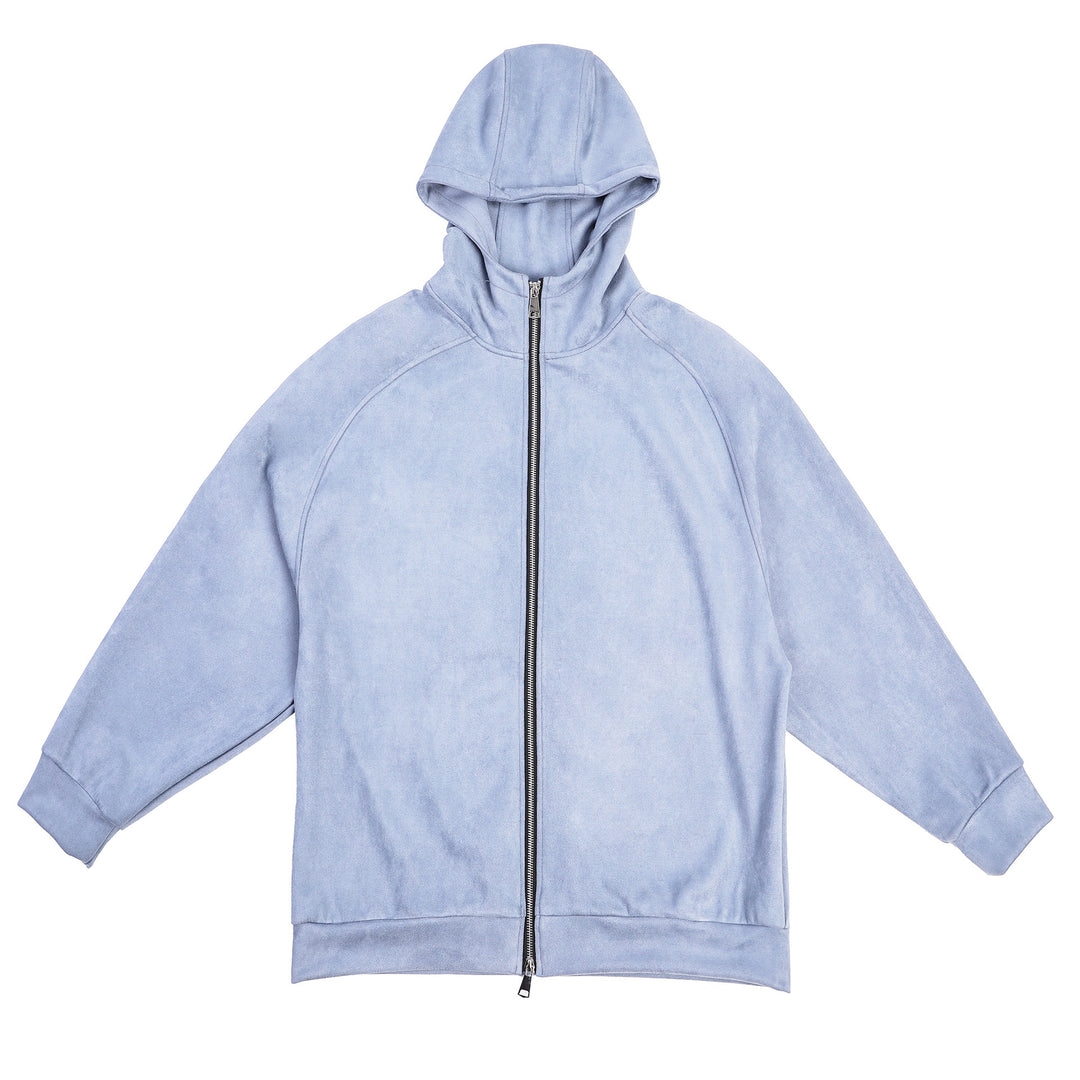Ladies Fleece Hoodie with a practical zipper on the front and a comfortable fit Lune London