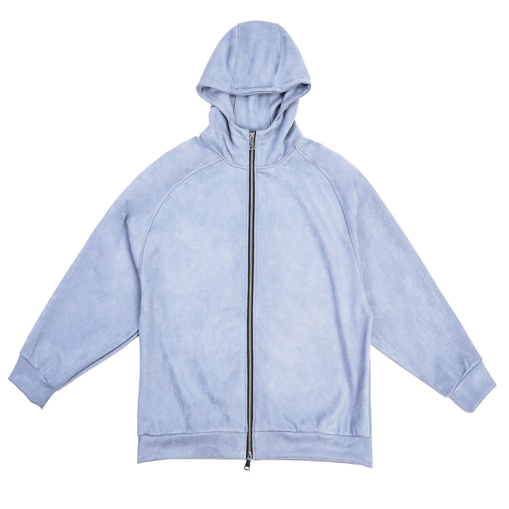 Ladies Fleece Hoodie with a practical zipper on the front and a comfortable fit Lune London