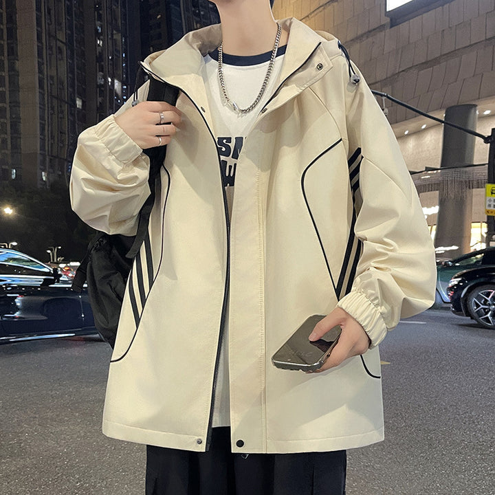 Lune London men's windbreaker transition jacket