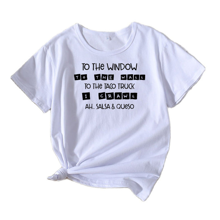 Women Comedy Quote Graphic T-shirt Lune London