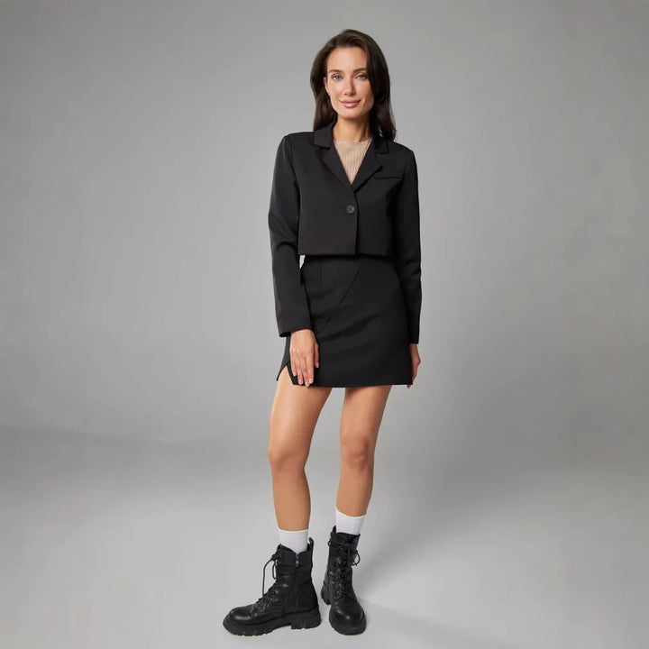 Ladies elegant blazer with chic skirt Lune London