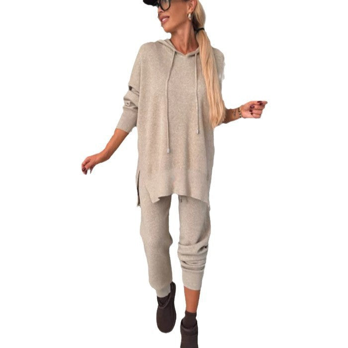 Women's casual lounge set with oversized hoodie and comfortable jogging pants Chic & Stil