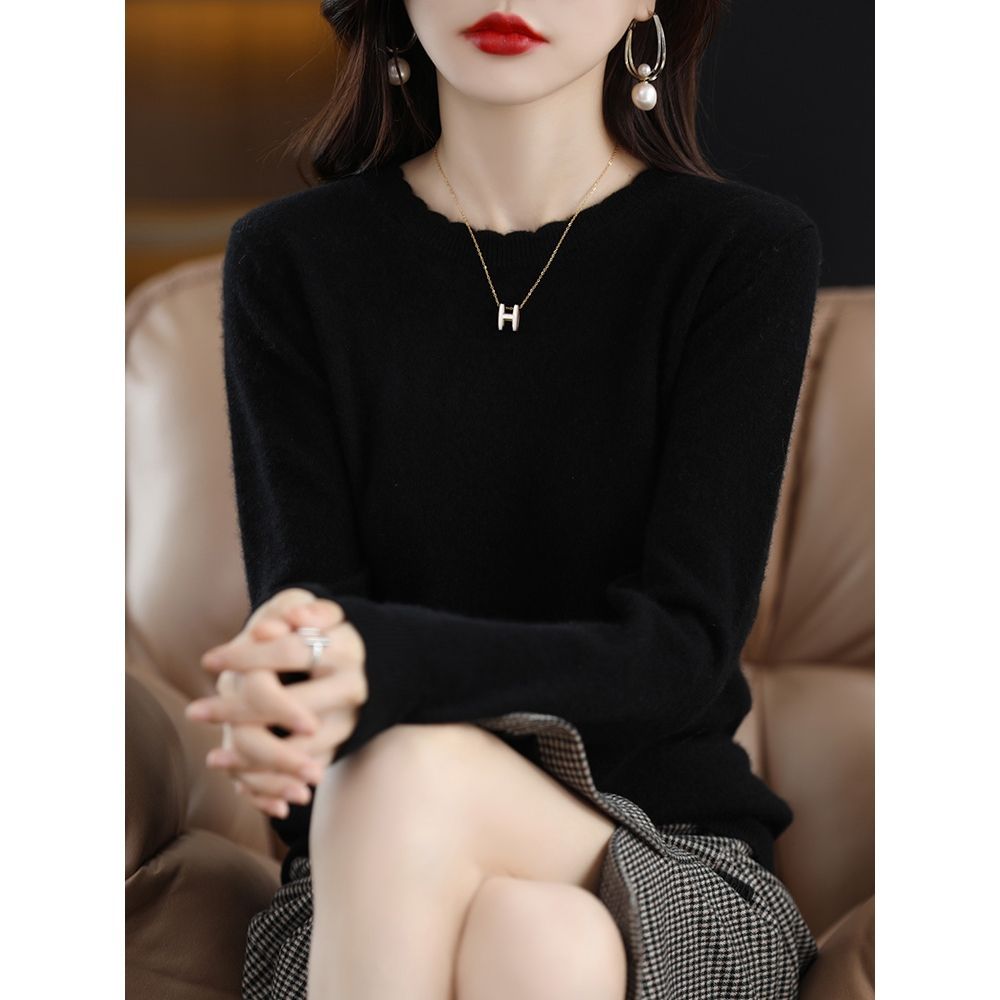 Pull en cachemire fin pour femmes Chic & Stil