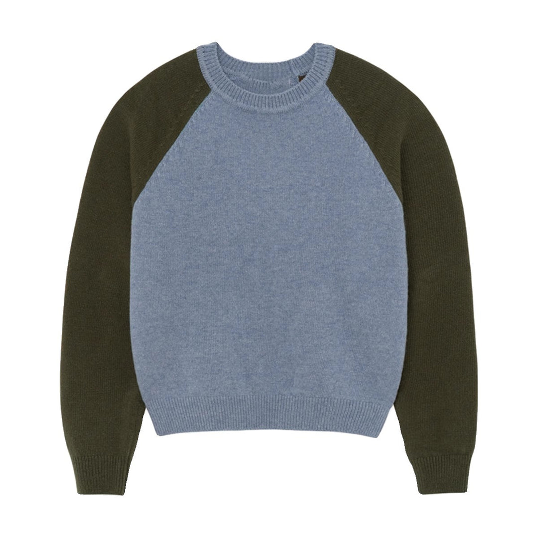 Pull tricoté sportif pour femmes avec manches raglan Chic & Stil