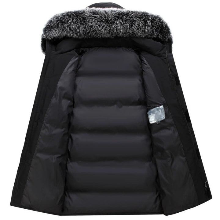 Women's Winter Parka with Removable Hood and Cozy Faux Fur Lune London