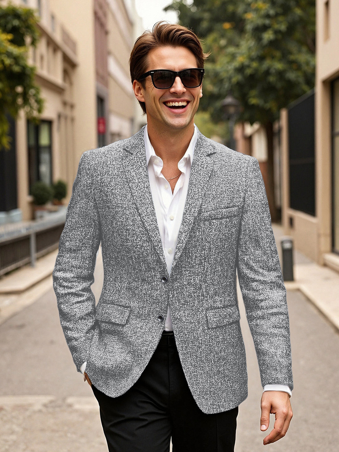Elegant structured jacket for men with a fashionable design and high-quality materials Lune London
