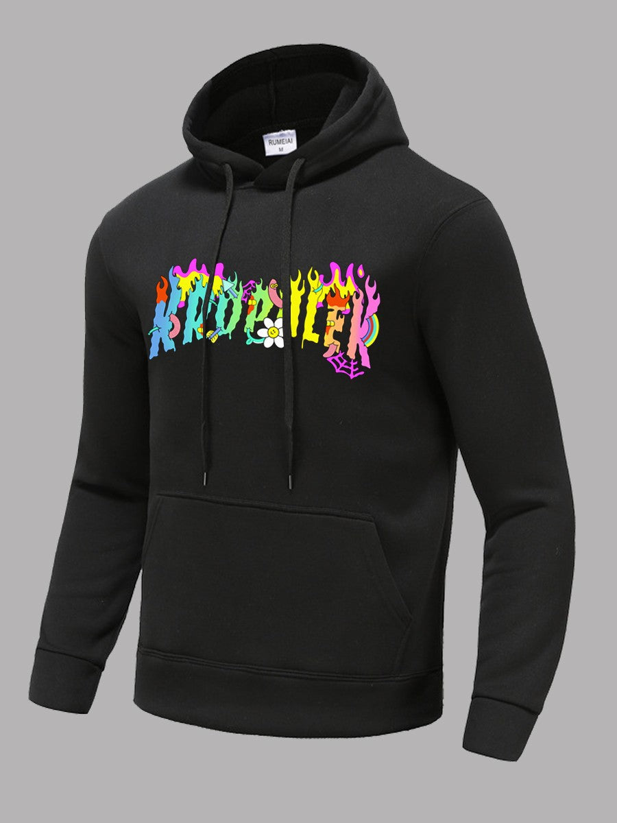 Women's hoodie with creative leaf design and comfortable fit Lune London