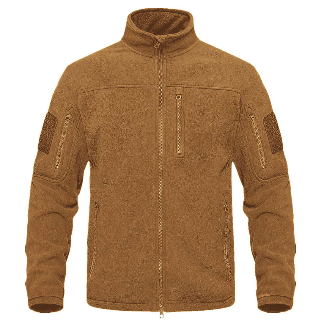 Fleece jacket for men with practical pockets Lune London