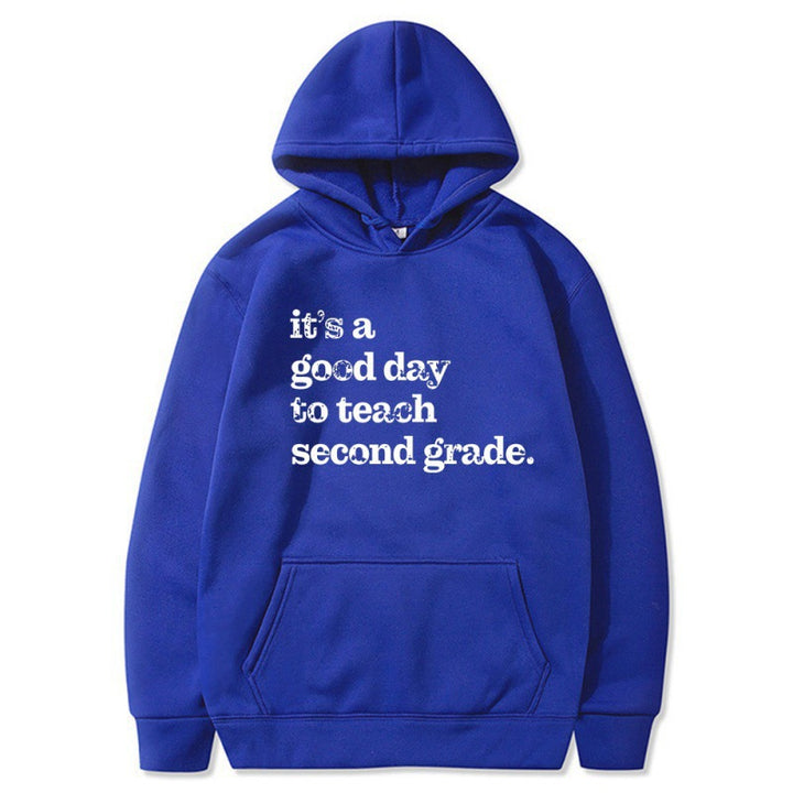 Women's hoodie with inspiring teacher quote and comfortable fit Lune London