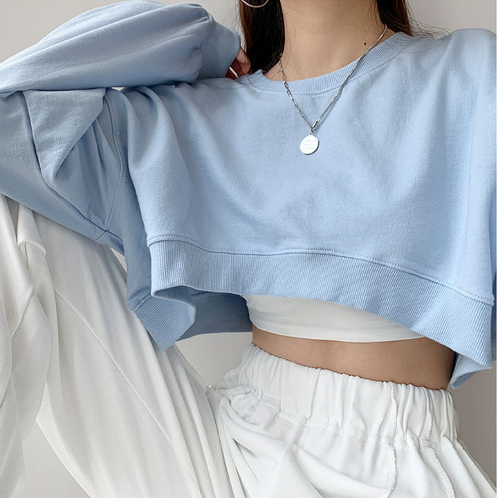 Women's Cropped Sweatshirt Lune London