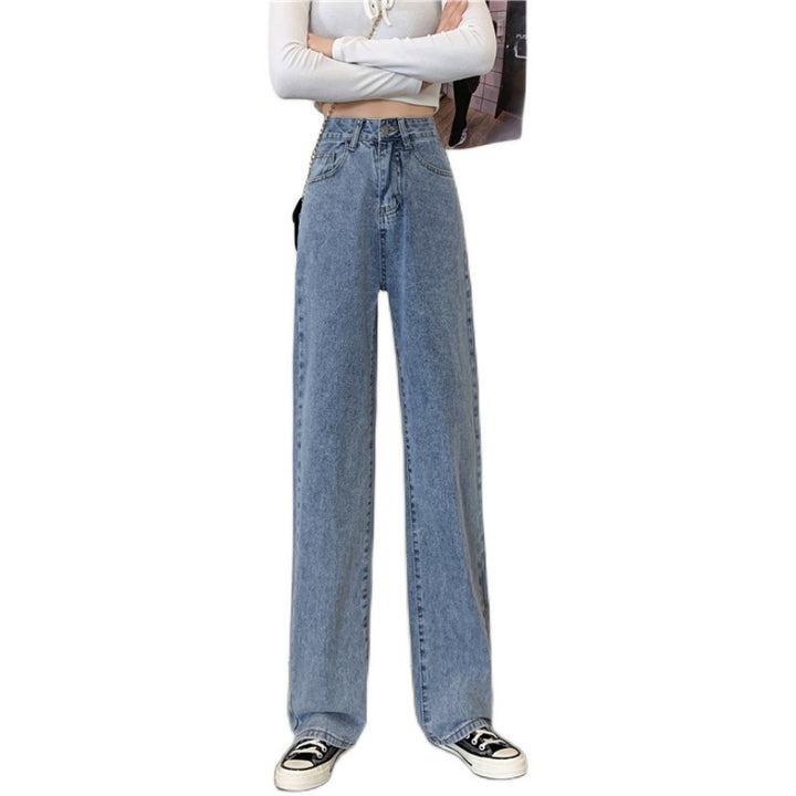 Jean large pour femmes à taille haute Chic & Stil