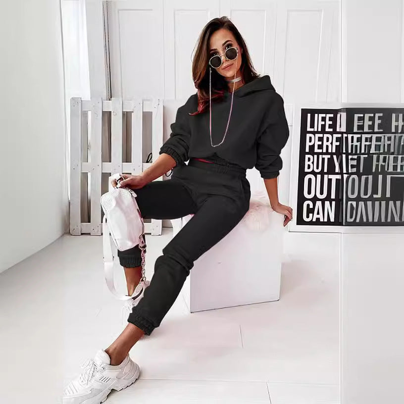 Casual Training Set for Women with Hood Lune London
