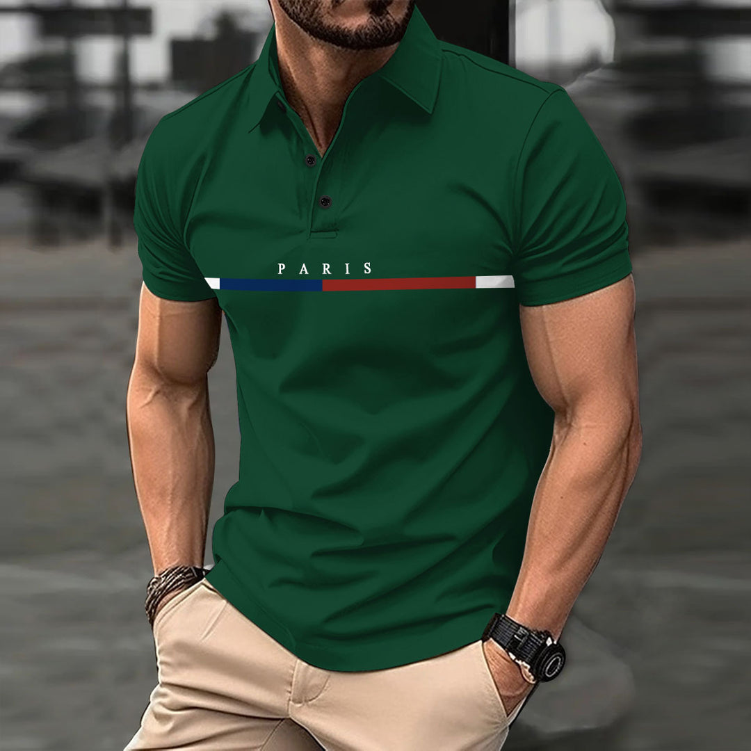 Men's Chic and Stylish Leisure Polo Shirt