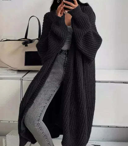 Oversized knitted coat for women Lune London