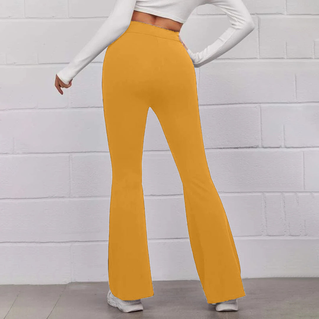 Women's High Waist Flared Pants Chic & Stil