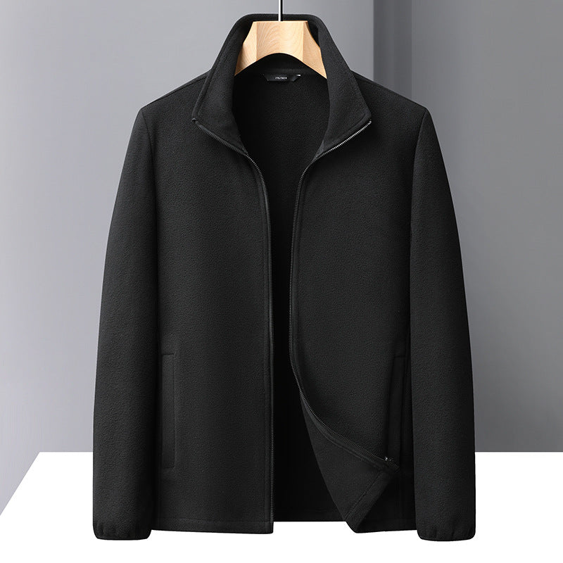Fleece jacket for women with high collar Lune London