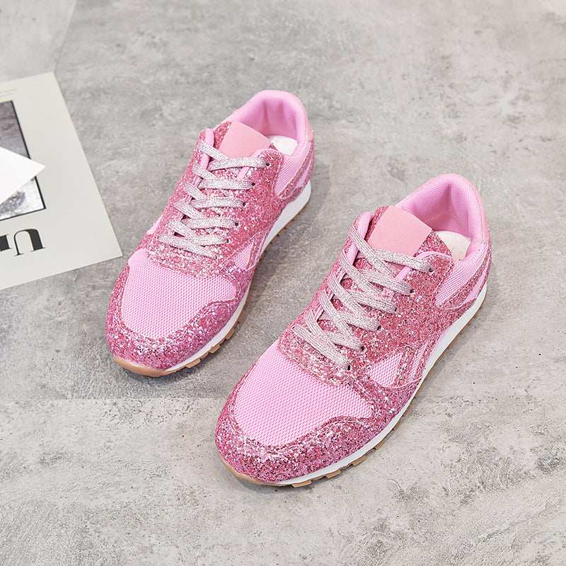 Women's work shoes with sequins Lune London