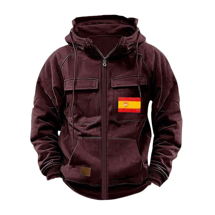 Functional jacket for men with multiple pockets Lune London