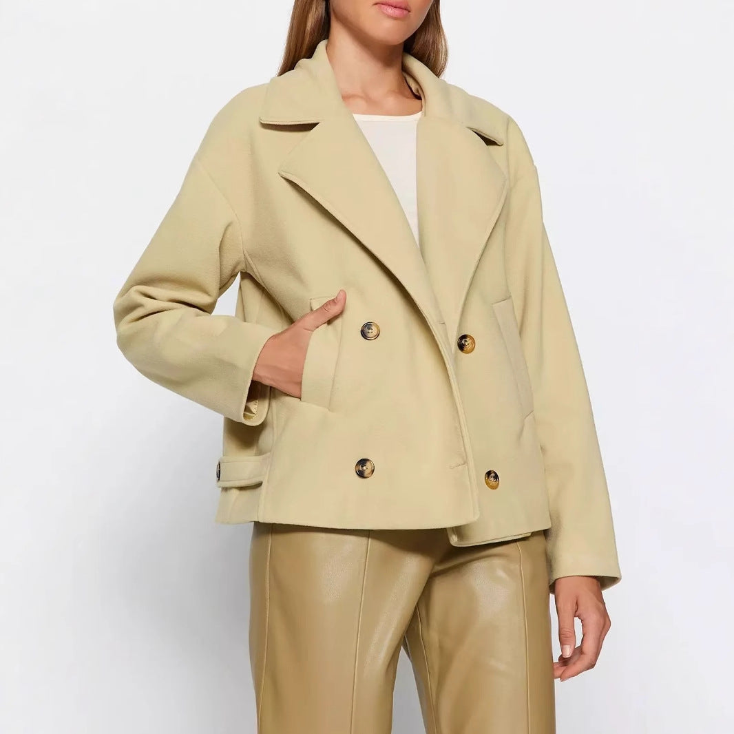Ladies Chic Stylish Wool Jacket