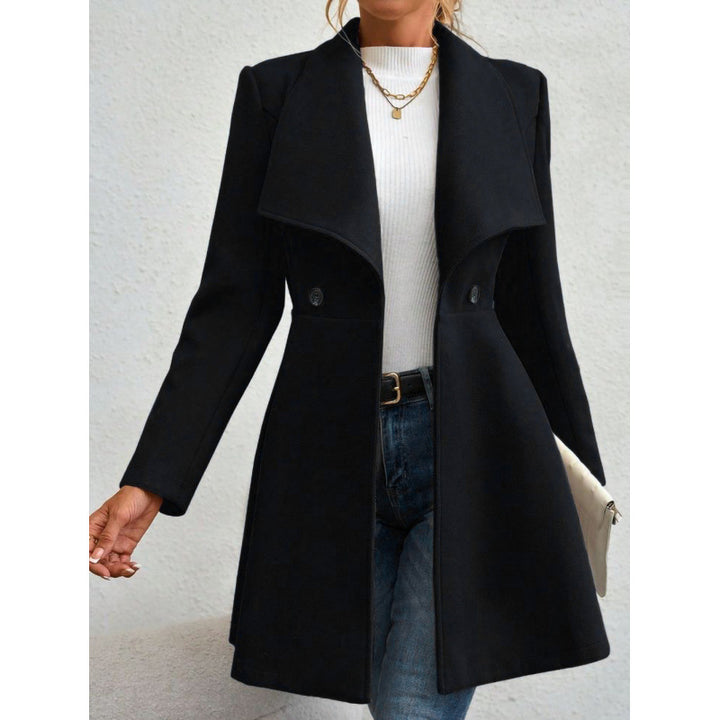 Elegant transition jacket for women with wide collar Lune London