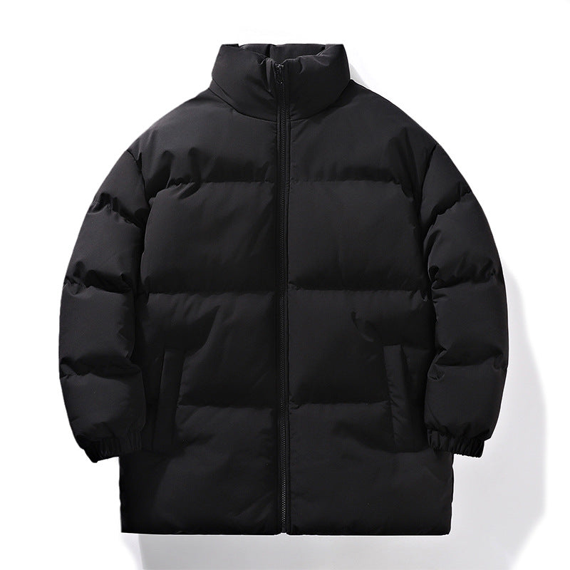 Women's down jacket with high collar and practical zipper Lune London