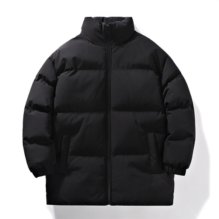 Women's down jacket with high collar and practical zipper Lune London