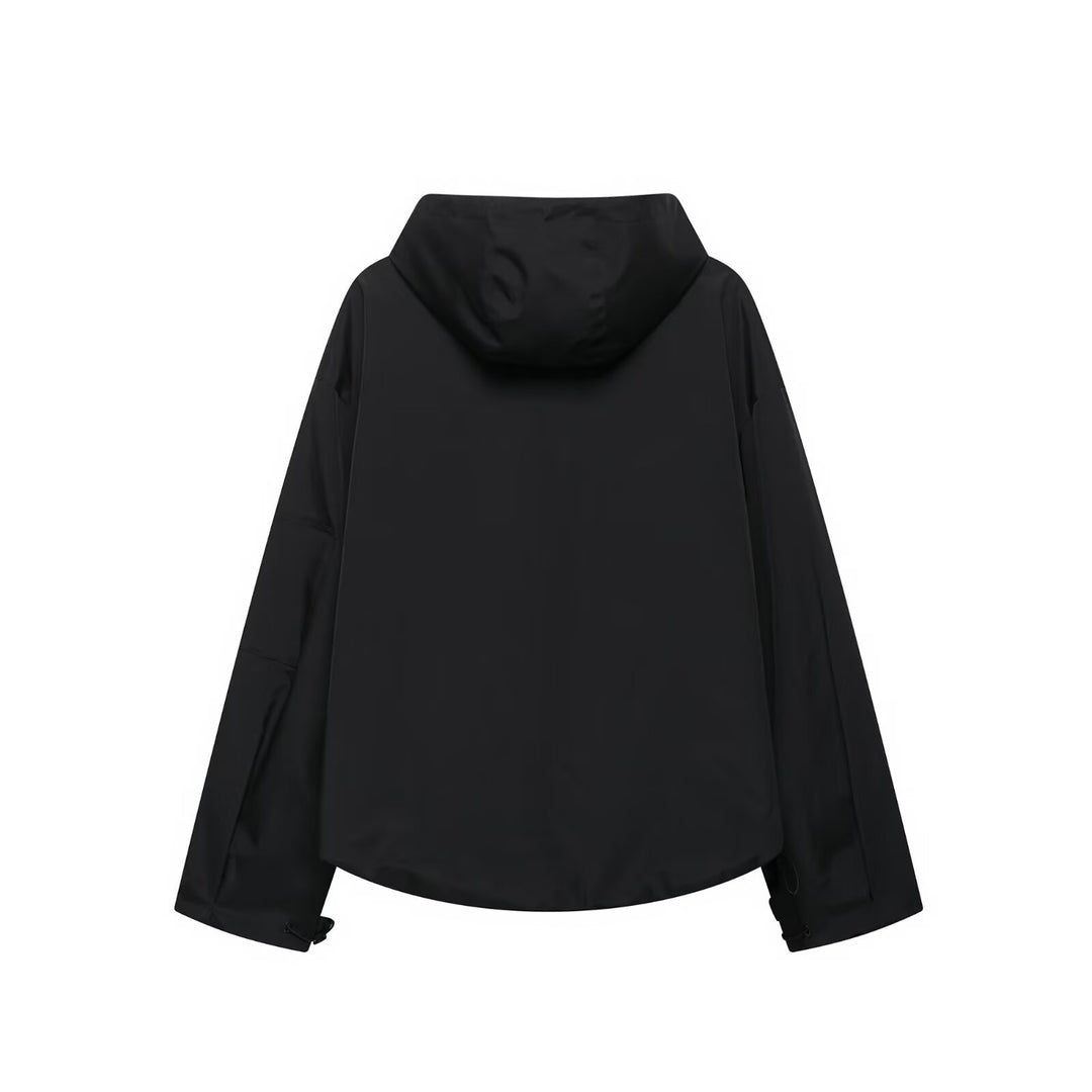 Lightweight anorak jacket for women with practical pockets Lune London