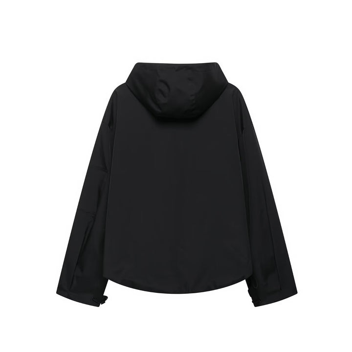 Lightweight anorak jacket for women with practical pockets Lune London