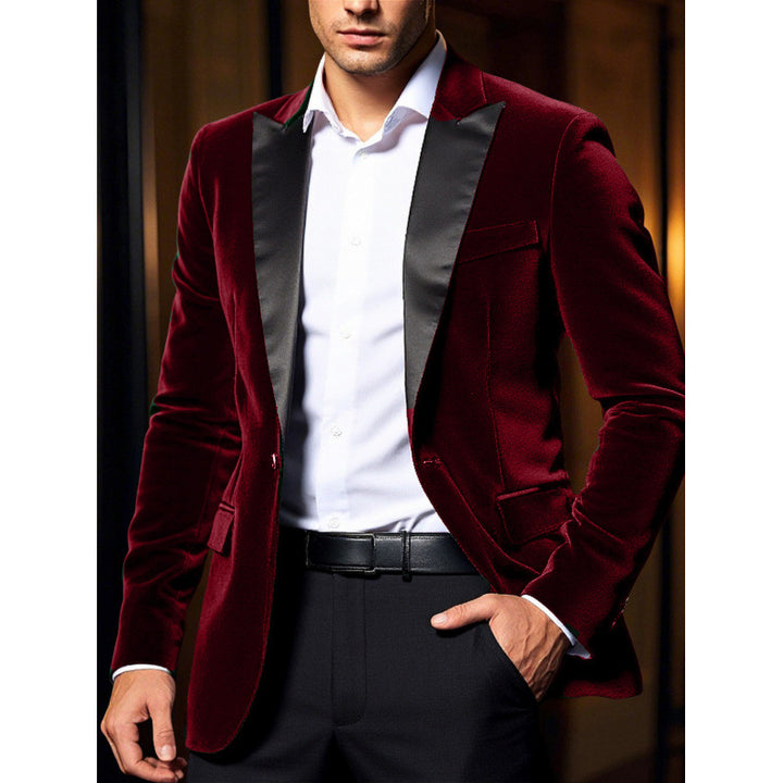 Luxury velvet jacket for men Lune London