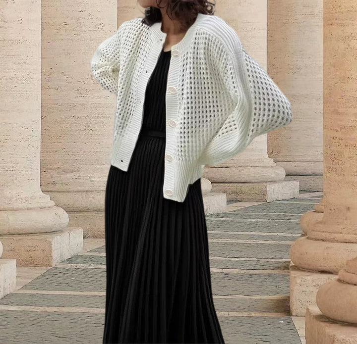 Women airy knit cardigan Lune London