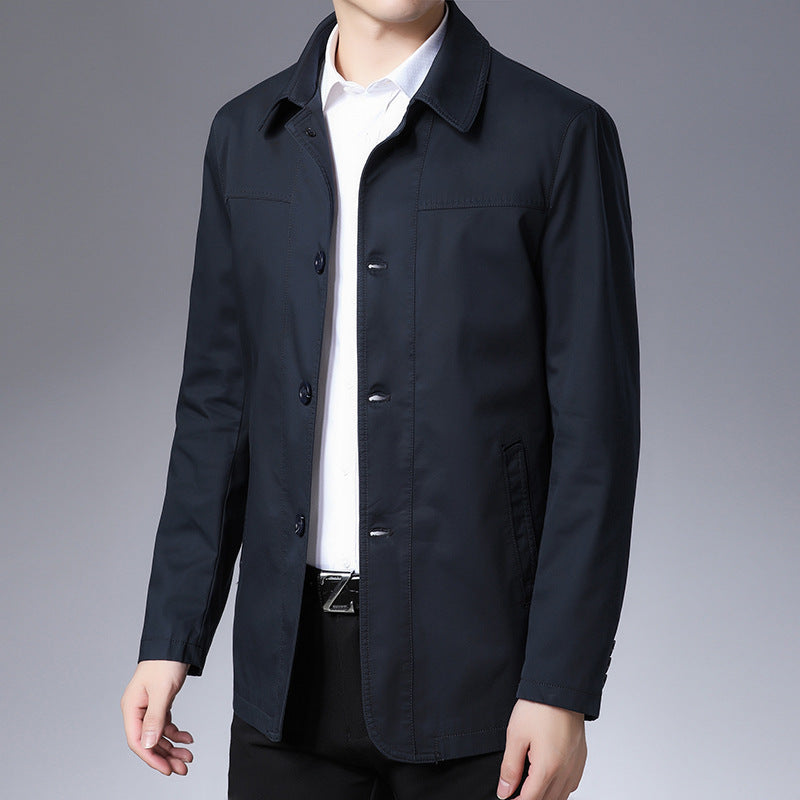 Trendy jacket for men with a classic cut and practical pockets Lune London