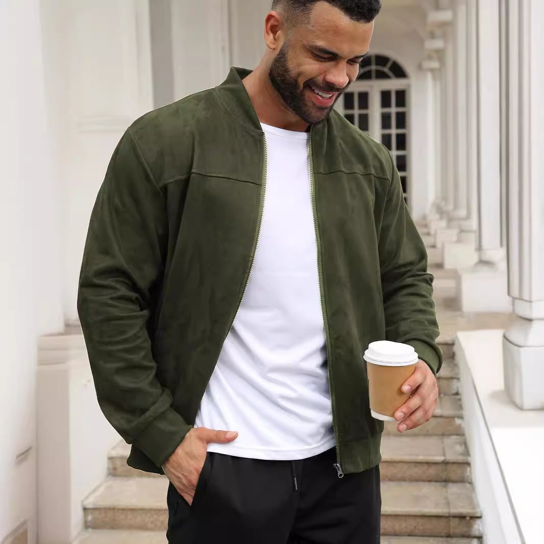 Casual track jacket for men with a sporty design and practical pockets Lune London