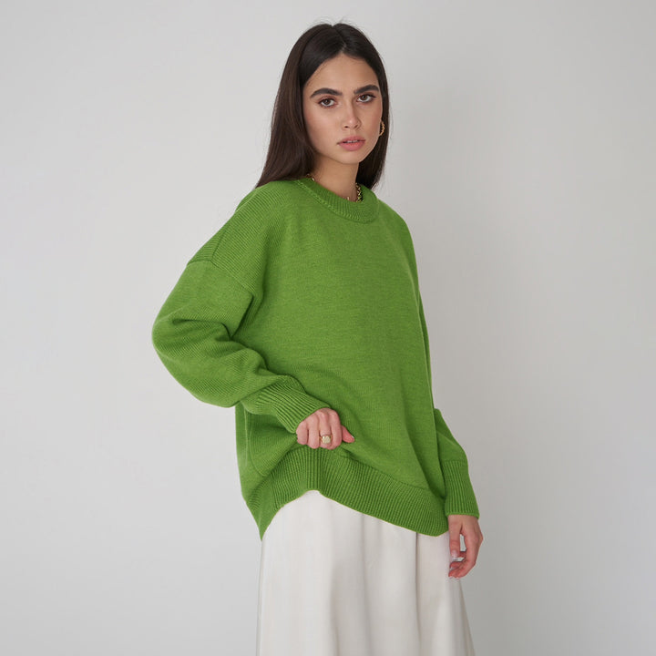 Women Comfortable Oversized Knit Sweater High Quality Lune London