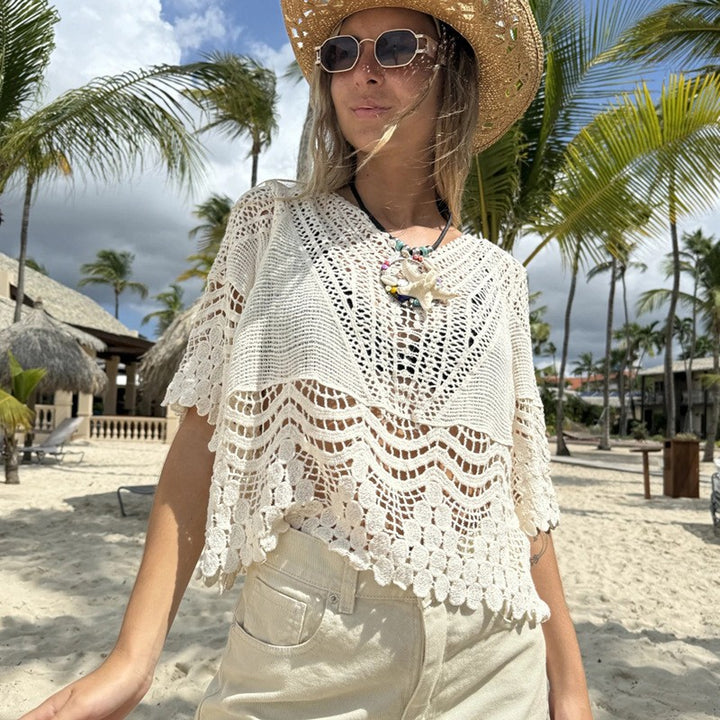 Women Crochet Beach Cover-Up Lune London